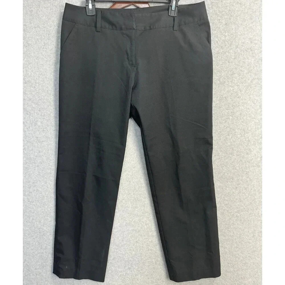 Adidas Climacool Women’s Black Pants Trousers Pockets Stretch Sz‎ 10 Athletic